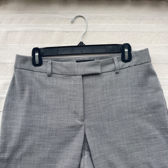 Grey Curvy Fit Straight Pants - Picture 10 of 10